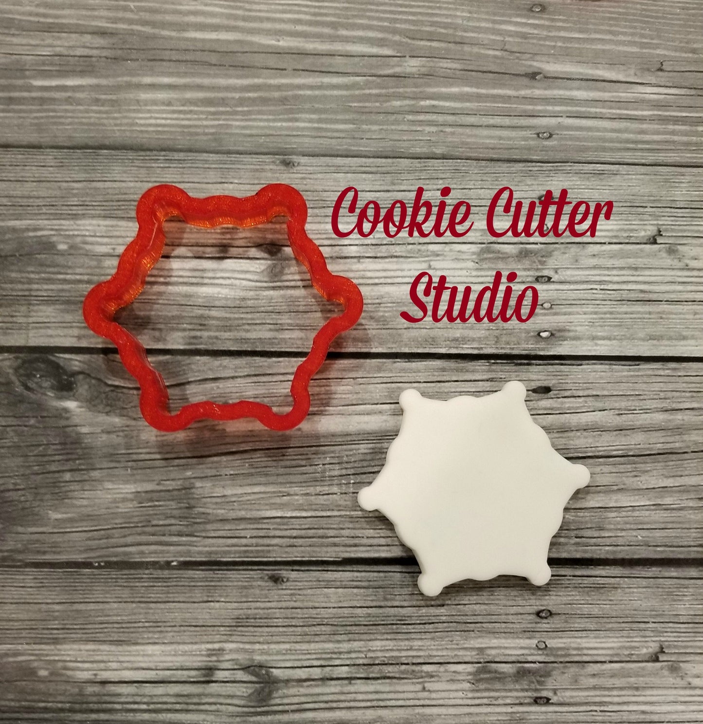 Snowflake cookie cutter