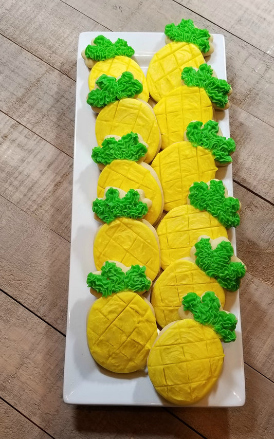 Chunky Pineapple Cookie Cutter