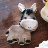 Donkey Cookie Cutter, Nativity Cookie Cutter Set