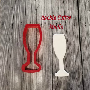 Champagne Glass Cookie Cutter
