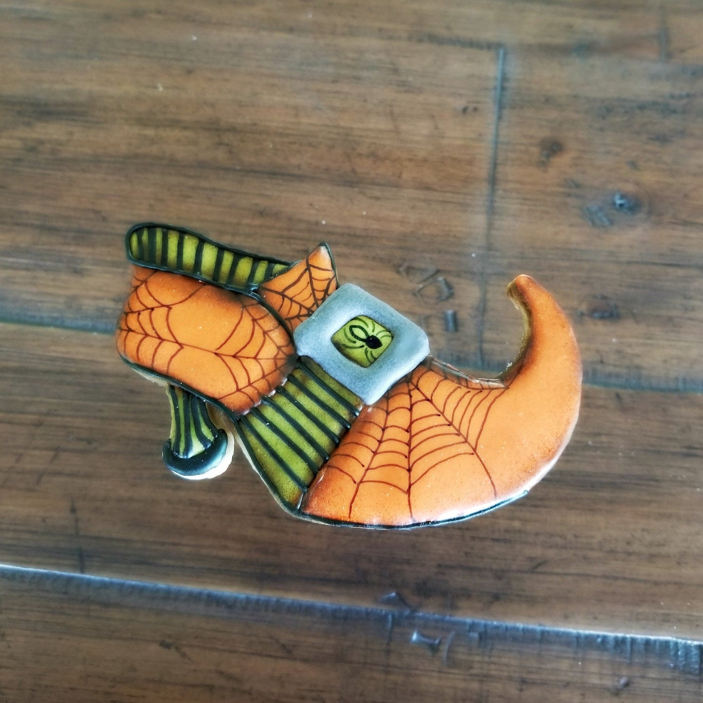 Witch Shoe Cookie Cutter, Halloween Cookie Cutter