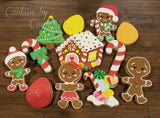 Gingerbread Boy Cookie Cutter, Christmas Cookie Cutter