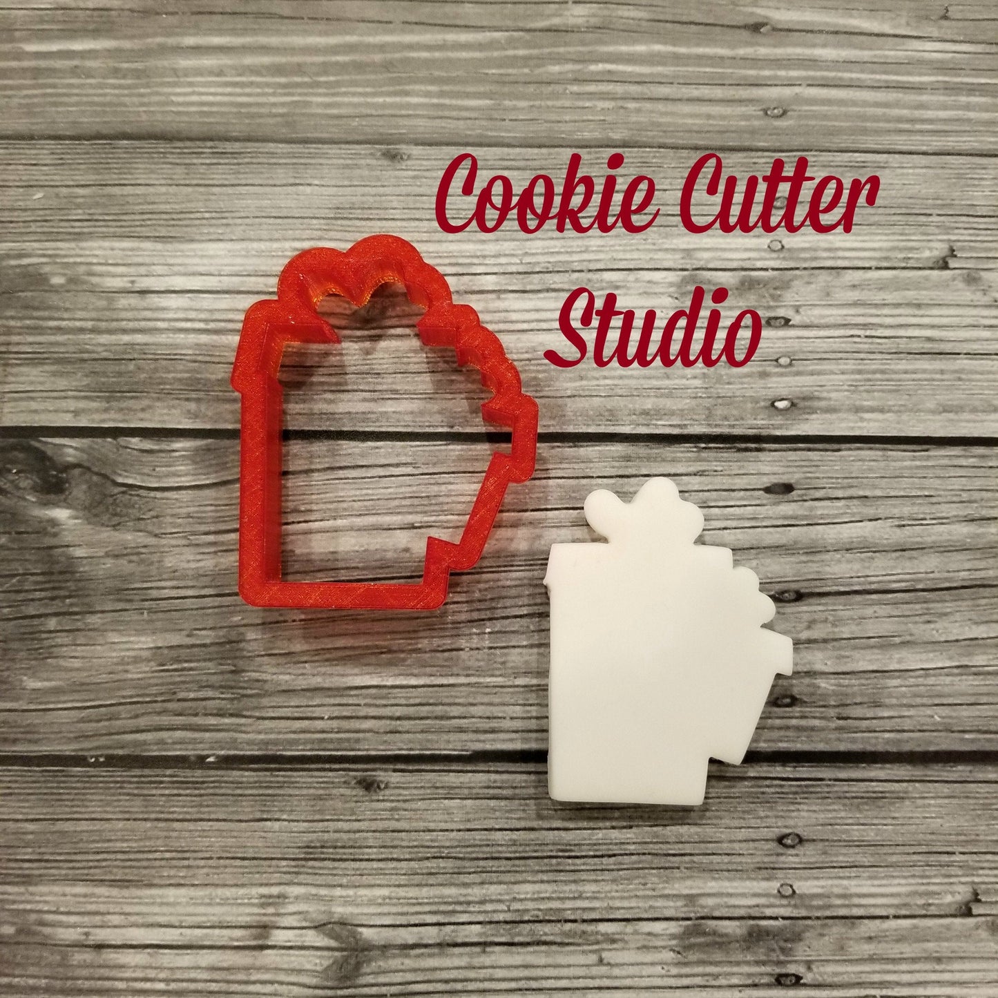 Gift Cookie Cutter, Christmas Cookie Cutter