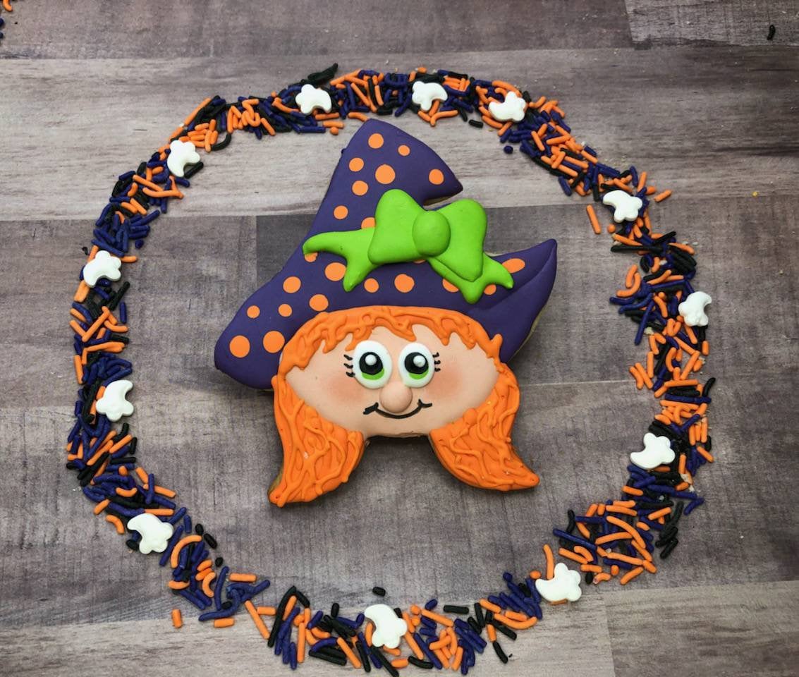 Witch Cookie Cutter, Halloween Cookie Cutters