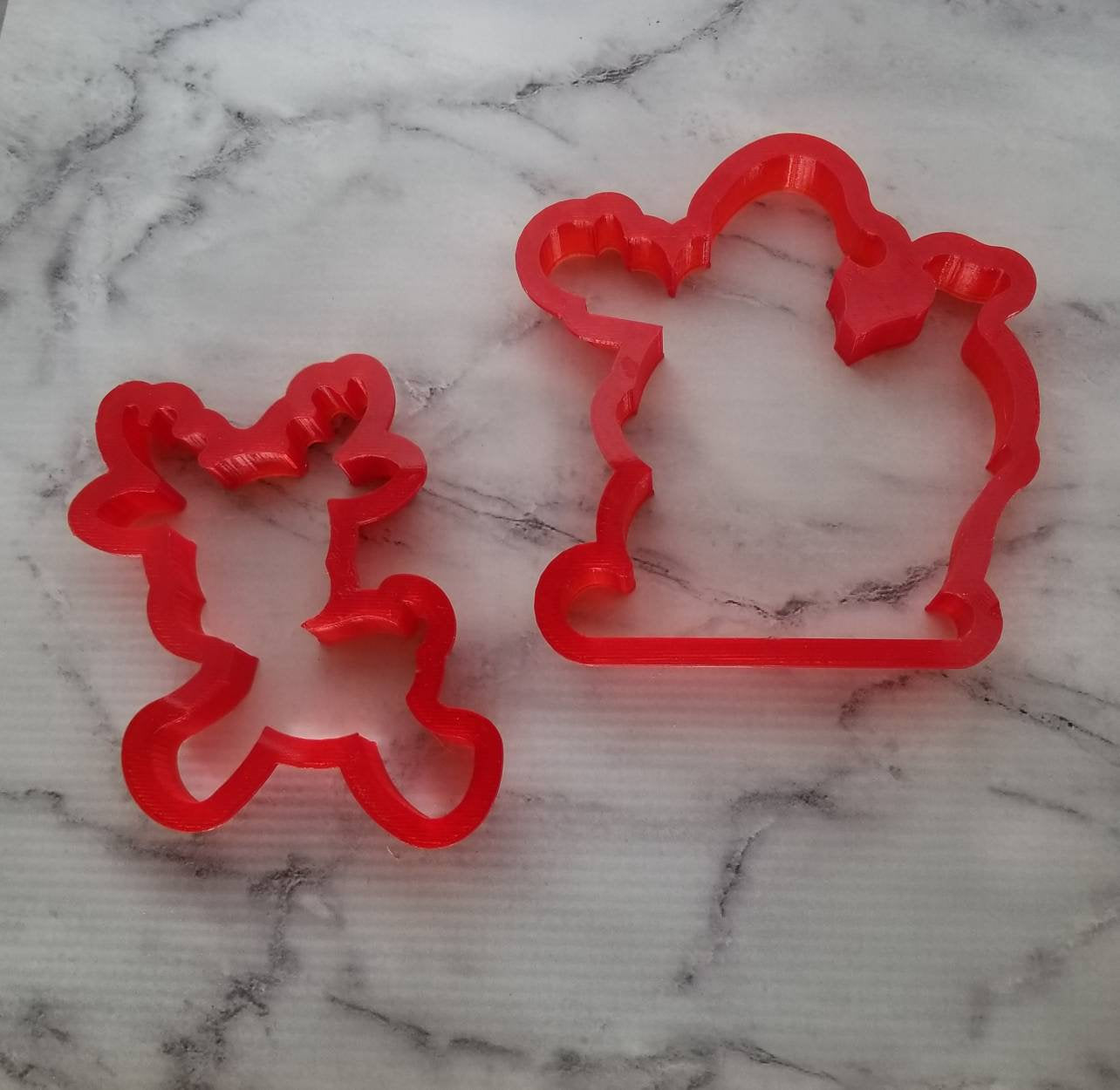 Santa Cookie Cutter, Sleigh Cookie Cutter, Reindeer Cookie Cutter