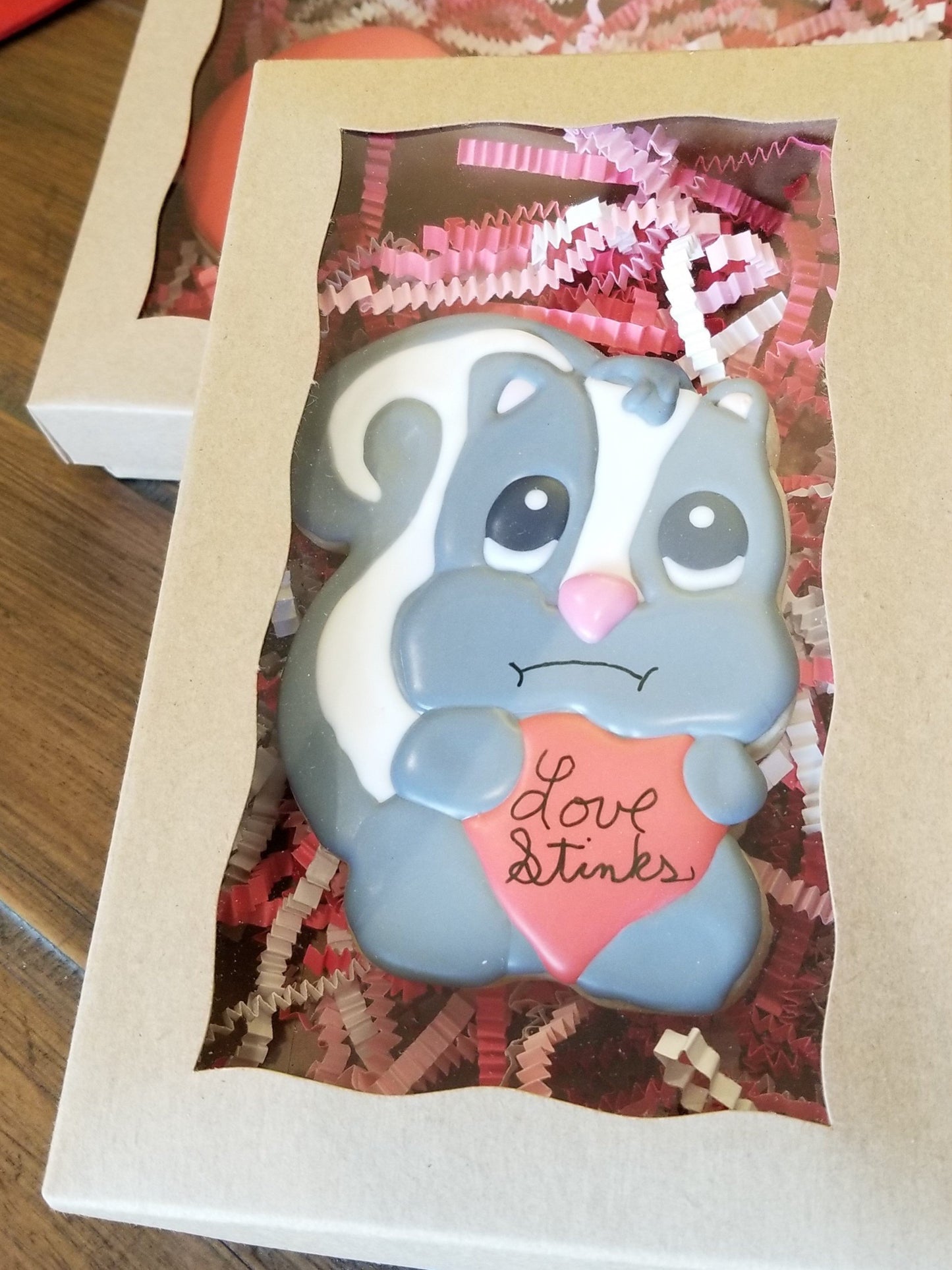 Skunk Cookie Cutter, Valentine Cookie Cutter