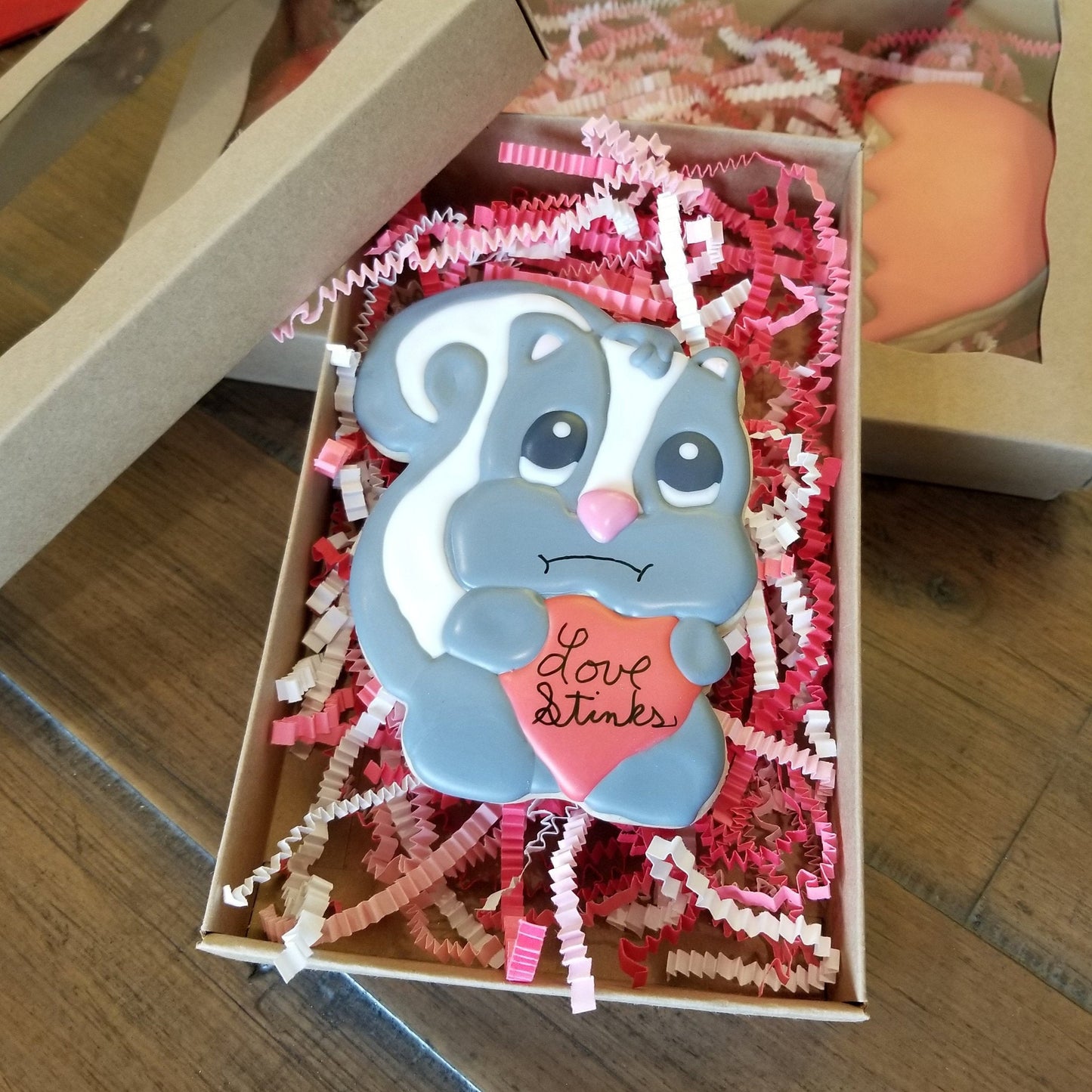 Skunk Cookie Cutter, Valentine Cookie Cutter