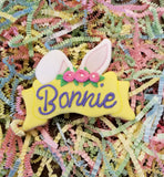 Bunny Ears Plaque Cookie Cutter