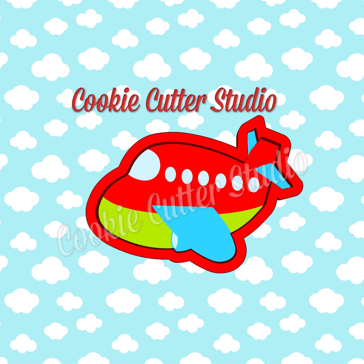 Airplane Cookie Cutter