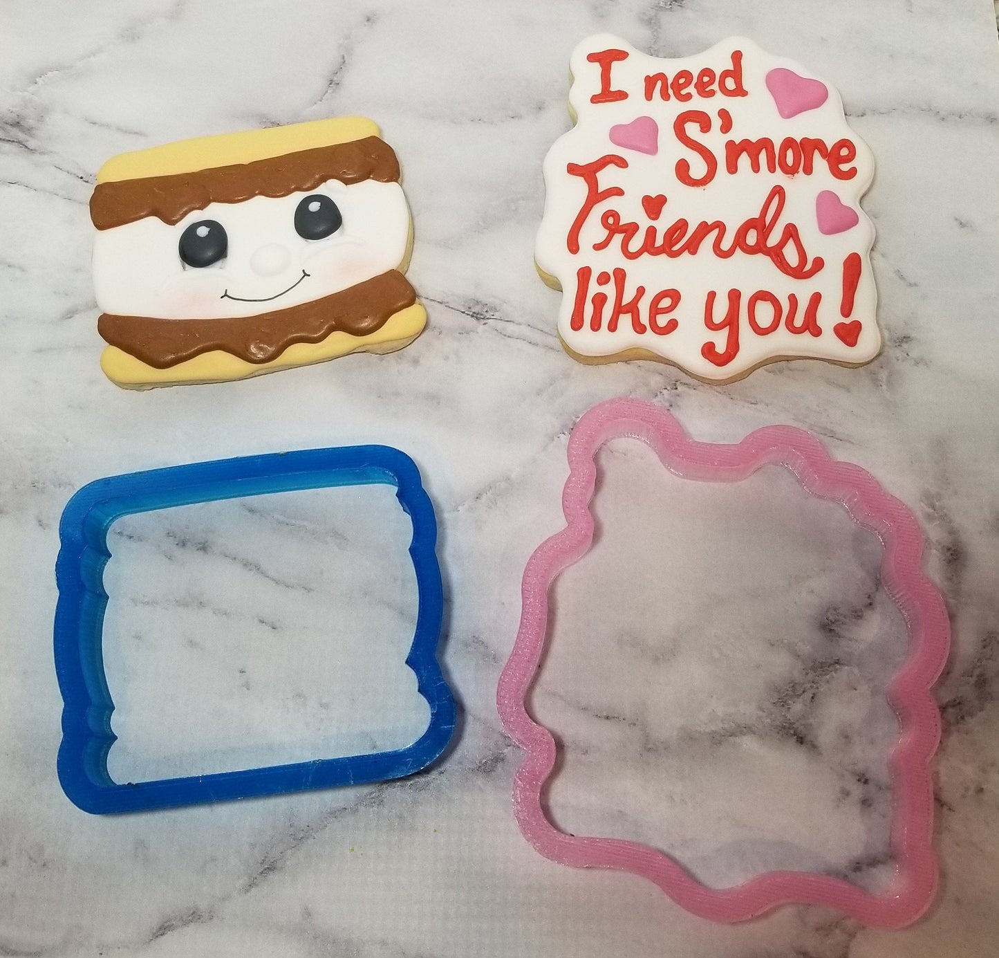 S'more Cookie Cutter, Valentine Cookie Cutter