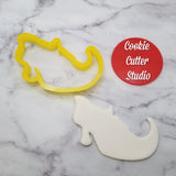 Witch Shoe Cookie Cutter, Halloween Cookie Cutter