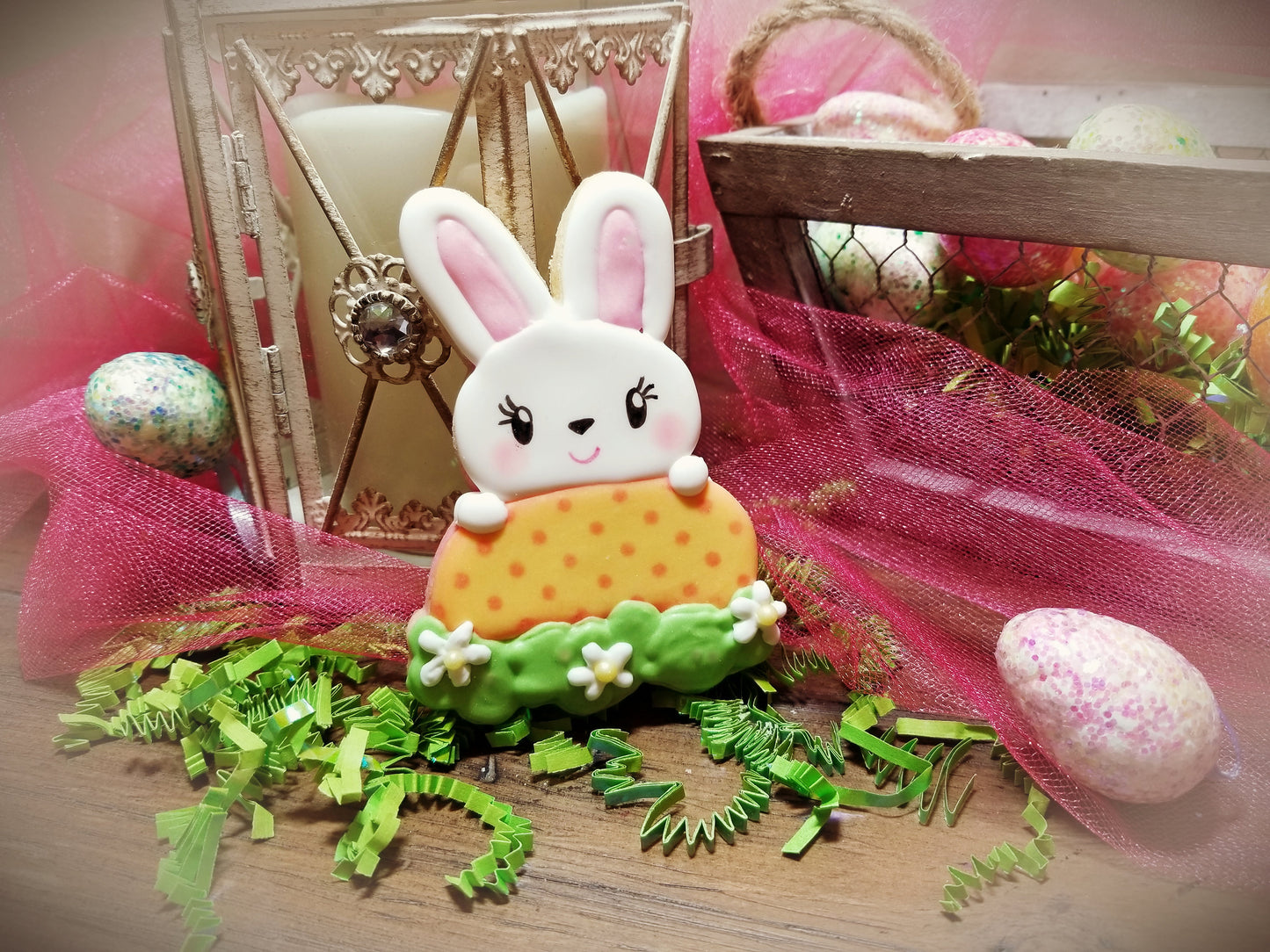 Bunny with Easter Egg Cookie Cutter