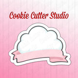 Cloud Plaque Cookie Cutter