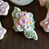 Floral Cookie Cutter, Baptism Cookie Cutter