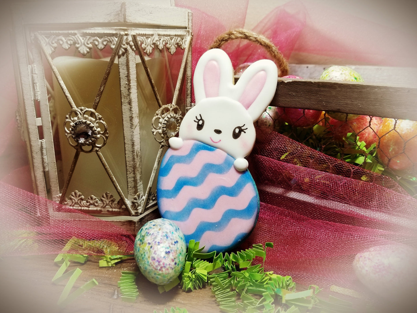 Bunny with Easter Egg Cookie Cutter