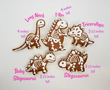 Stegosaurus Cookie Cutter, Dinosaur Cookie Cutter