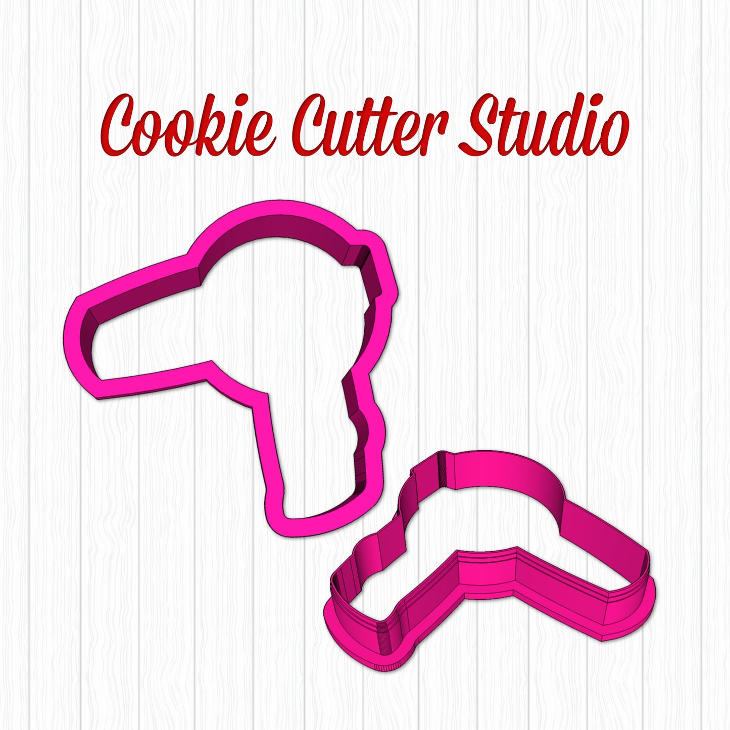 Blow Dryer Cookie Cutter