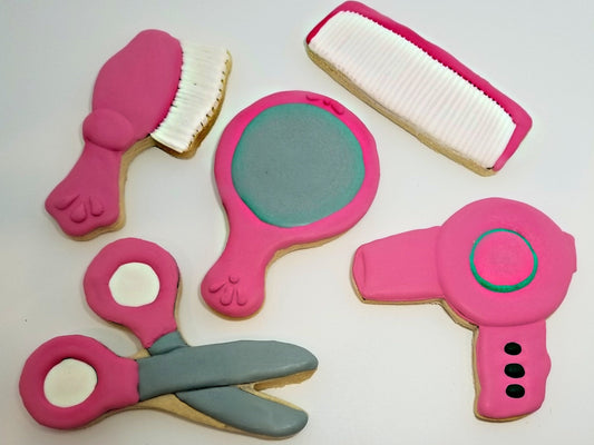 Hair Salon Cookie Cutter Set