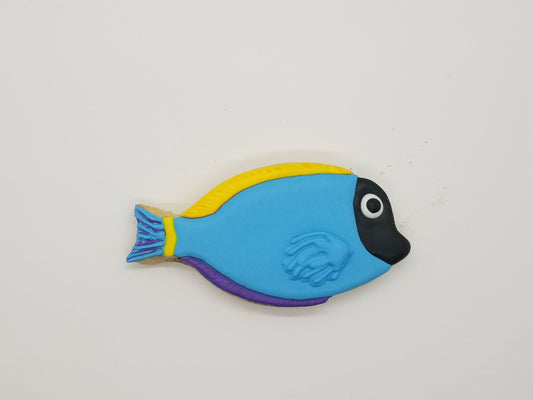 Fish Cookie Cutter, Regal Tang Fish Cookie Cutter