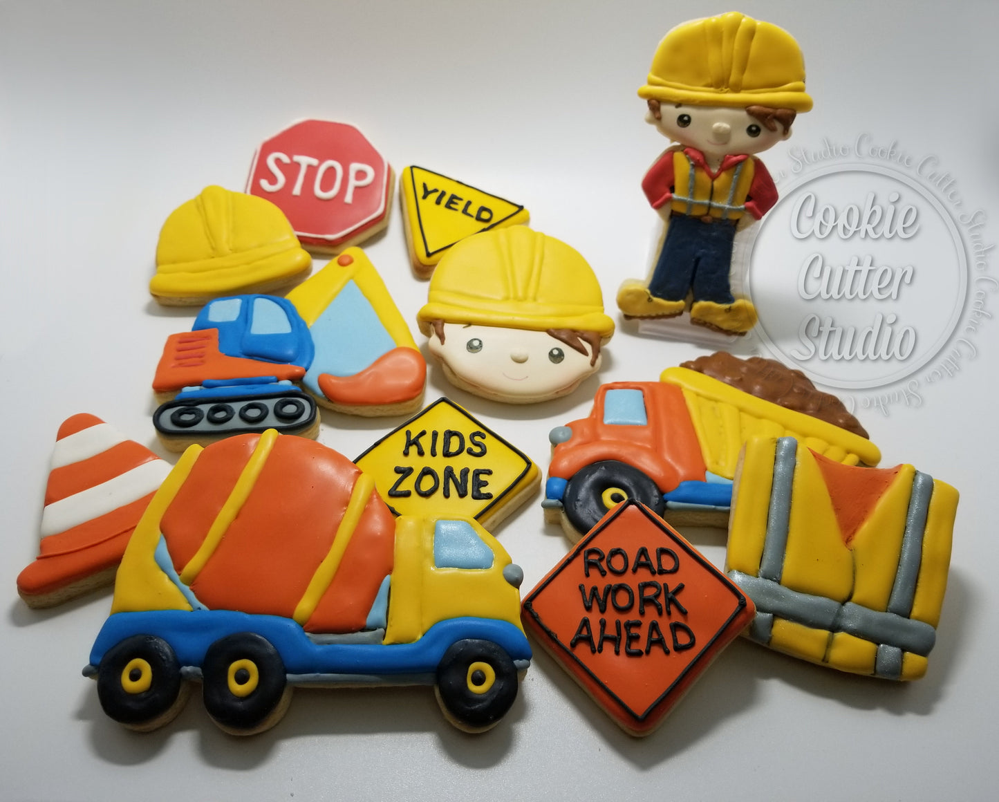 Construction Worker Cookie Cutter, Construction Cookie Cutter