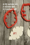 Tropical Leaf Cookie Cutter, Jungle Cookie Cutters
