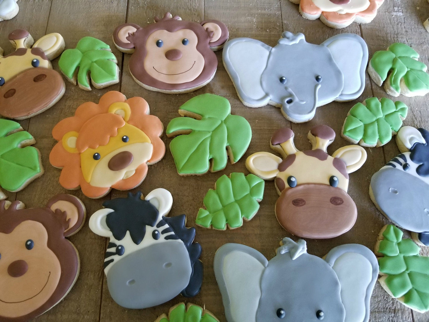 Tropical Leaf Cookie Cutter, Jungle Cookie Cutters