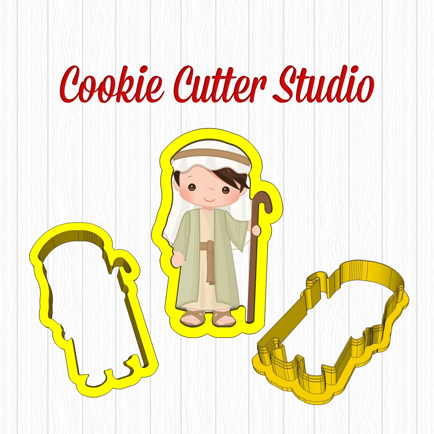 Nativity Cookie Cutter Set