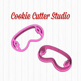 Spa Mask Cookie Cutter, Spa Cookie Cutters