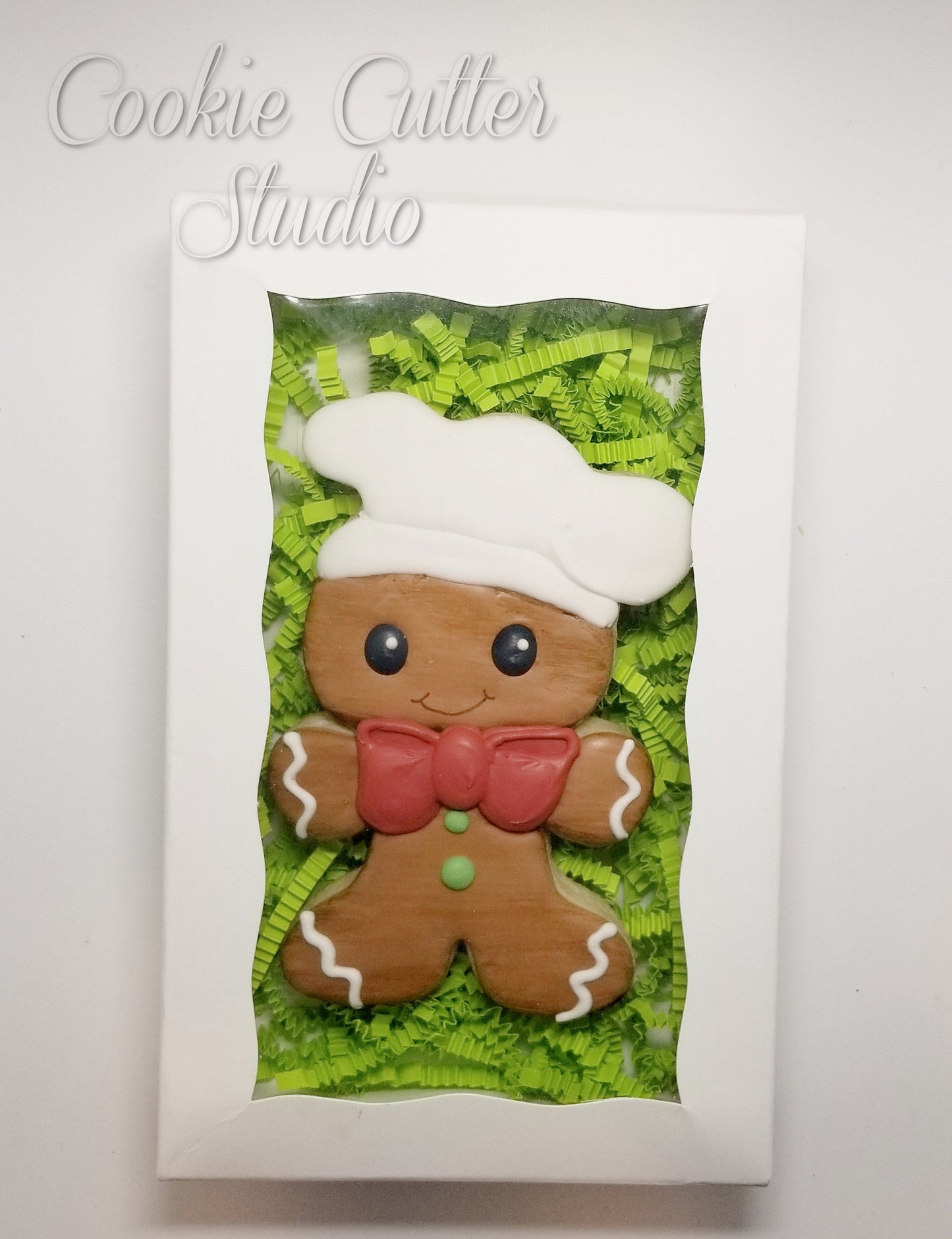 Gingerbread Man Baker Cookie Cutter, Christmas Cookie Cutter