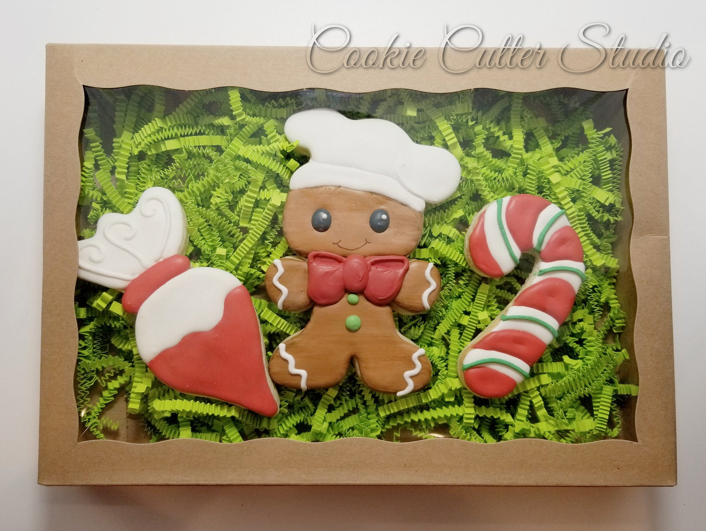 Gingerbread Man Baker Cookie Cutter, Christmas Cookie Cutter