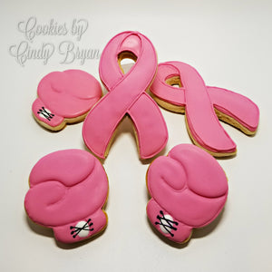 Ribbon Cookie Cutter, Breast Cancer Cookie Cutters