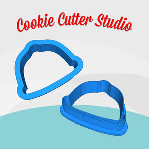Construction Hat Cookie Cutter, Hard Hat Cookie Cutter
