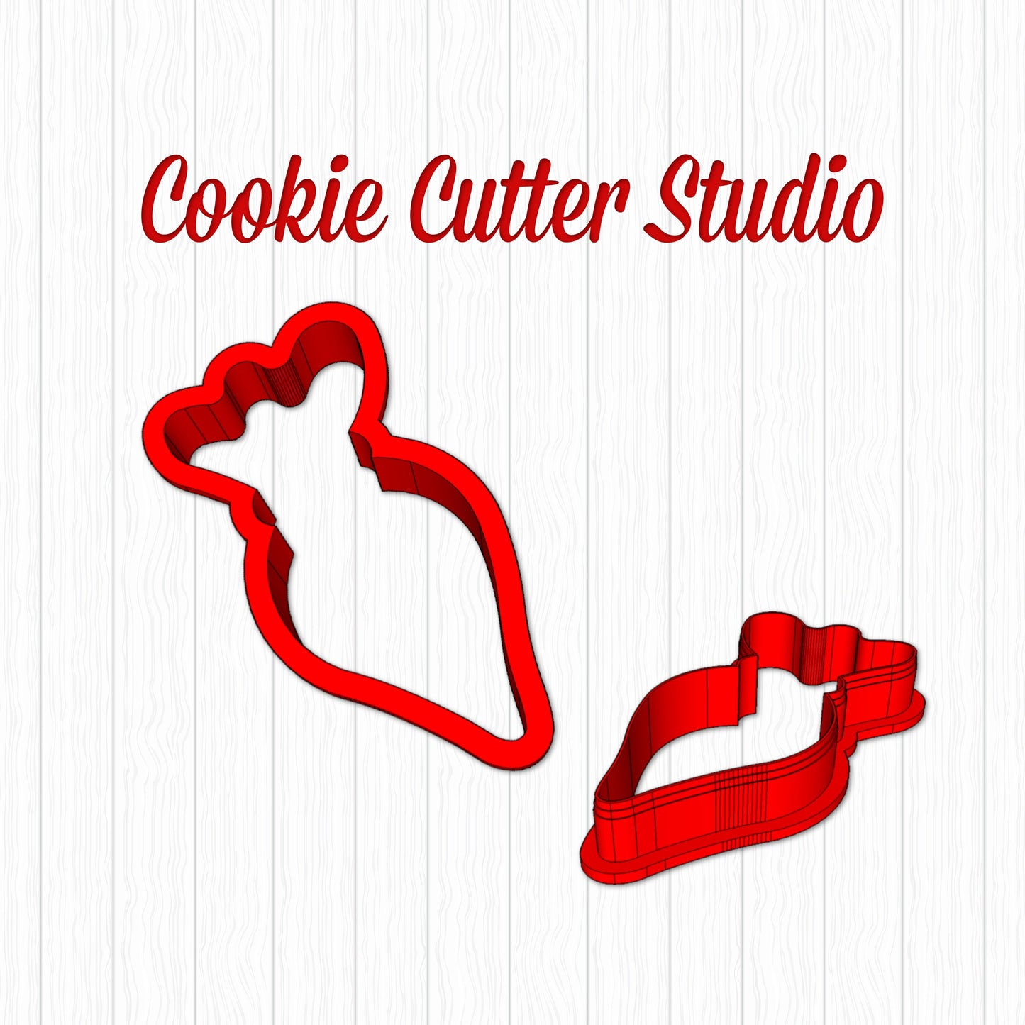 Piping Bag Cookie Cutter, Baking Cookie Cutter