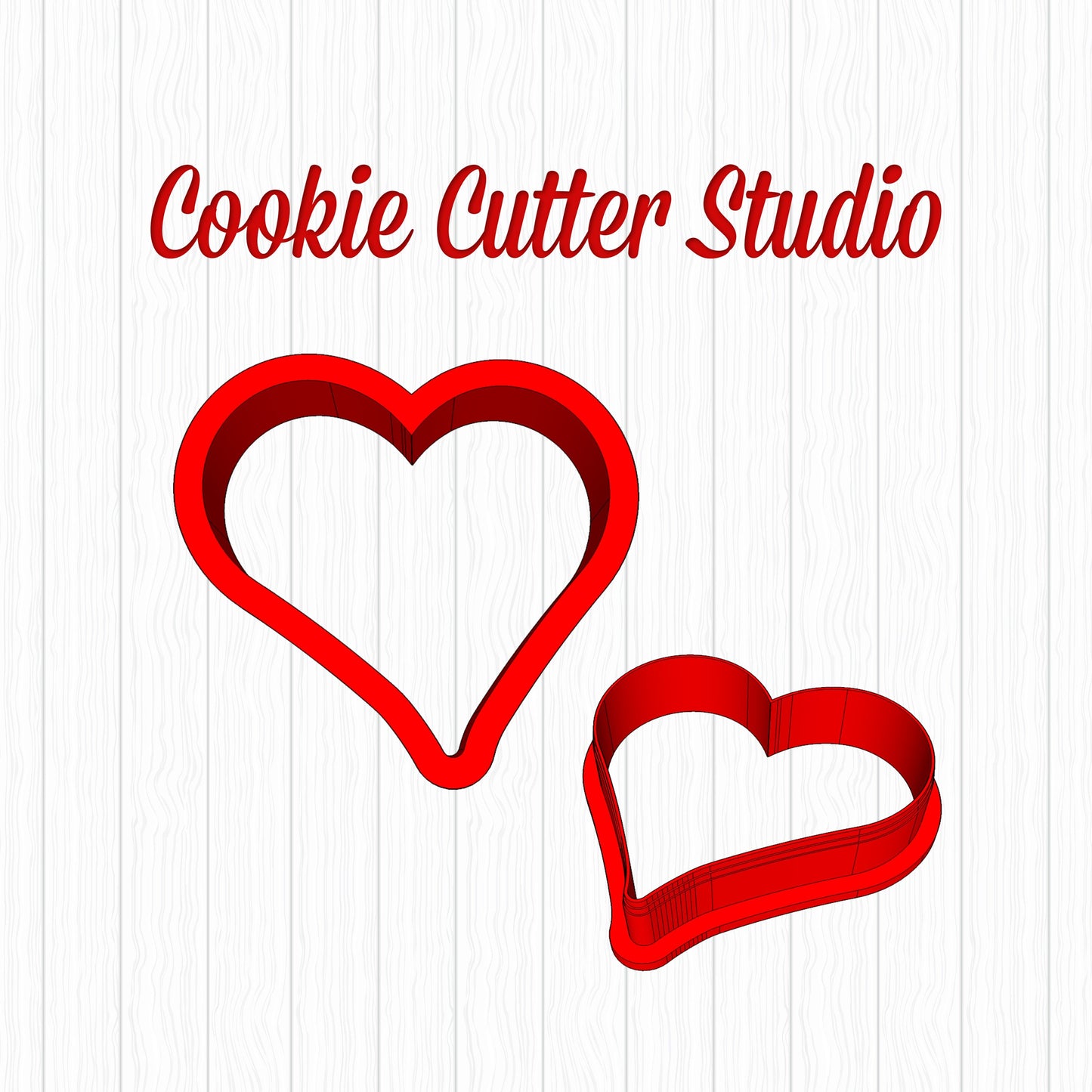 Heart Cookie Cutter, Valentine Cookie Cutter