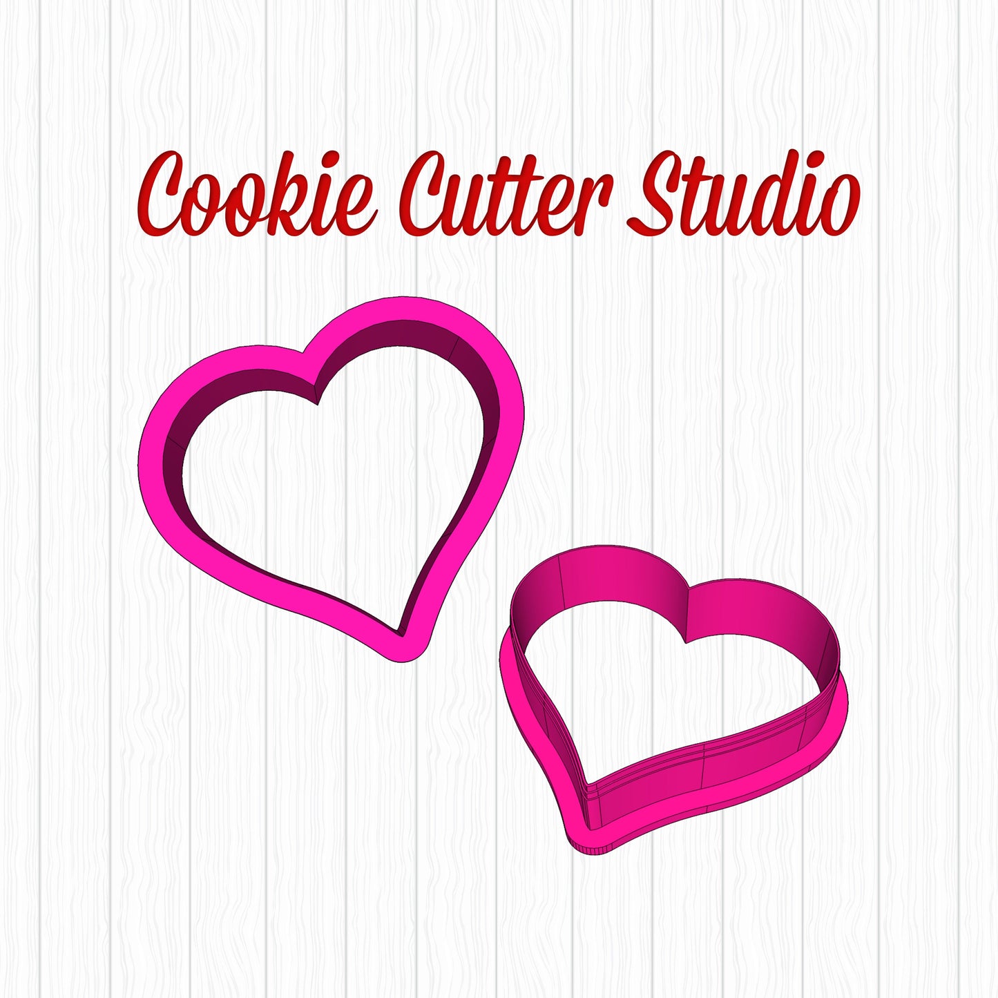 Heart Cookie Cutter, Valentine Cookie Cutter
