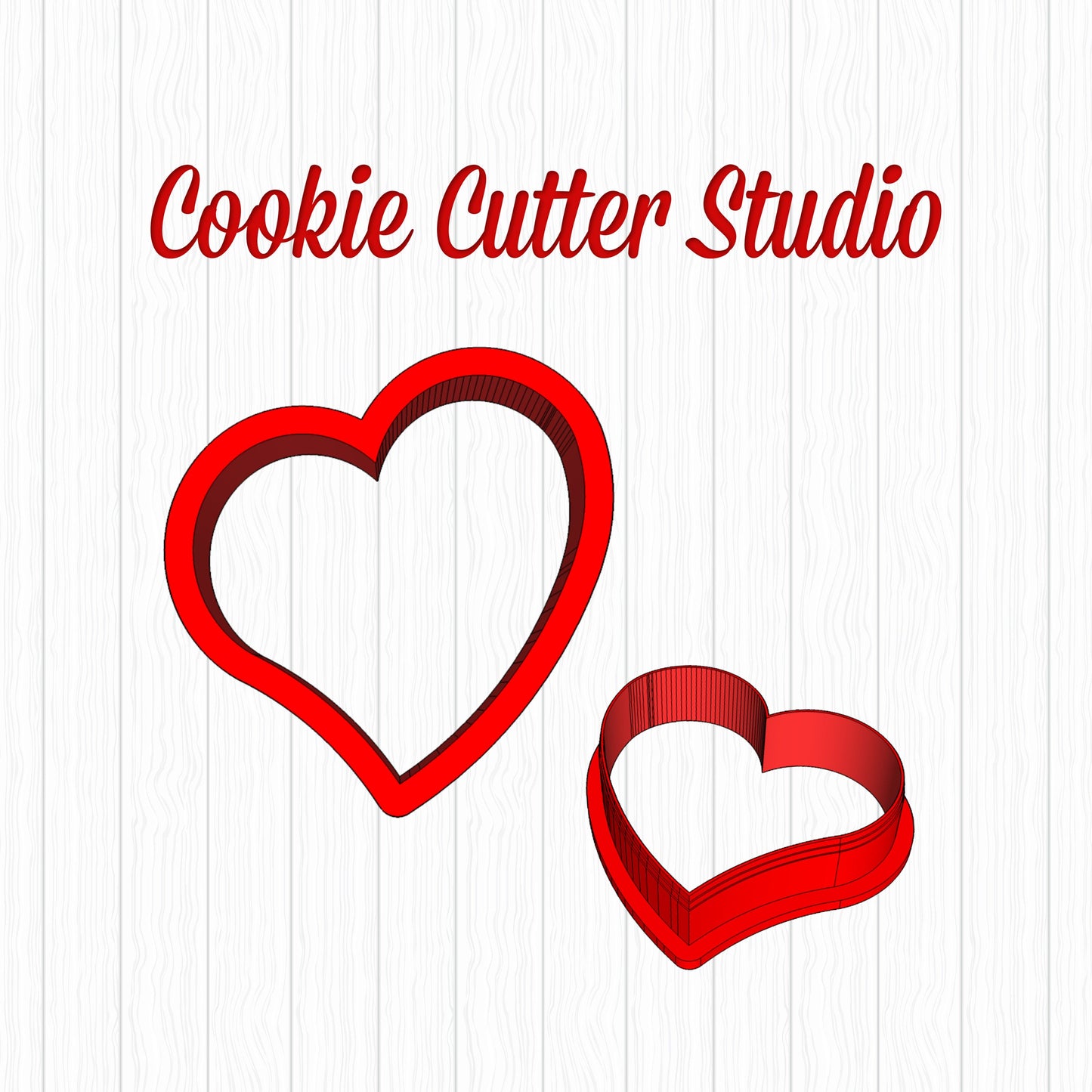 Heart Cookie Cutter, Valentine Cookie Cutter