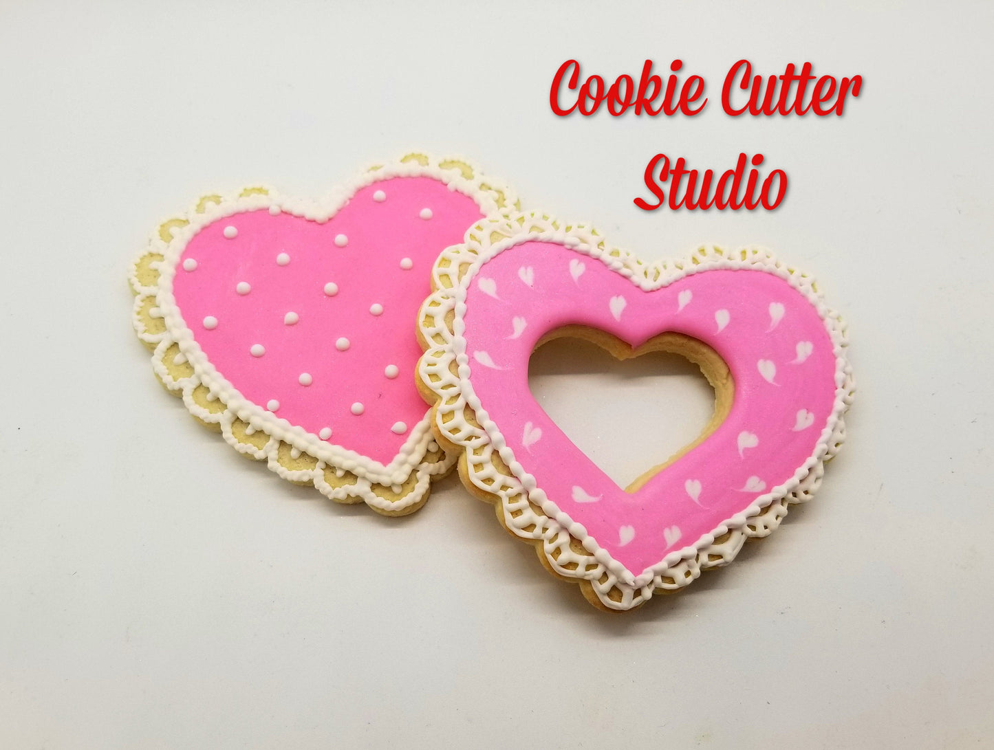 Scalloped  Heart Cookie Cutter, Valentine Cookie Cutter