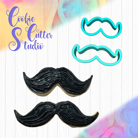 Chubby and Slim Mustache Cookie Cutter
