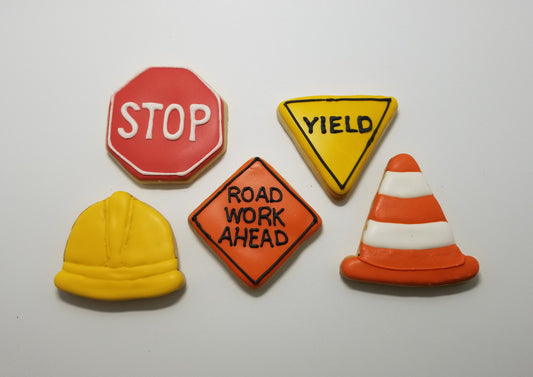 Construction Cone Cookie Cutter, Construction Cookie Cutter