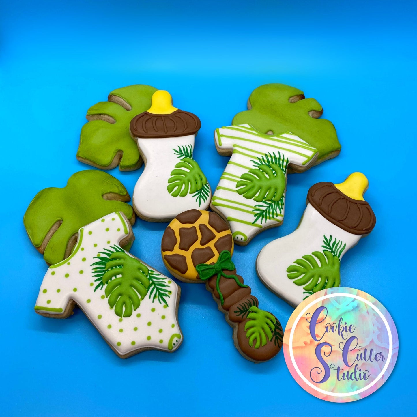 Tropical Leaf Cookie Cutter, Jungle Cookie Cutters