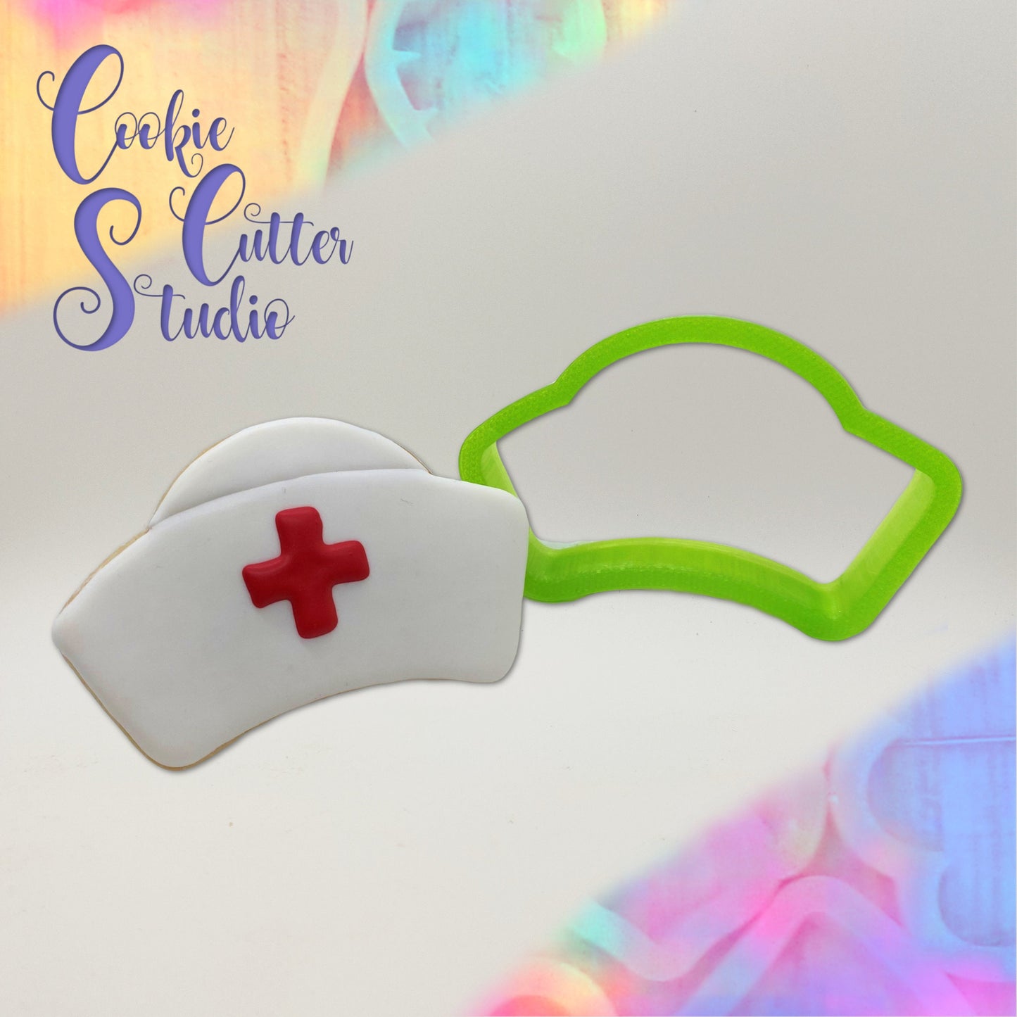 Nurse Hat Cookie Cutter, Medical  Cookie Cutter