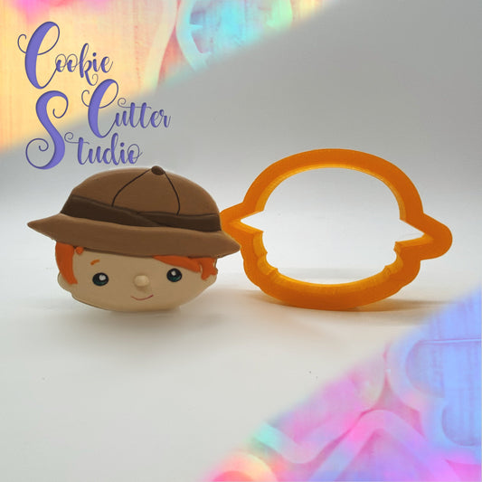 Safari Boy Cookie Cutter, Safari Cookie Cutters, Animal Cookie Cutters