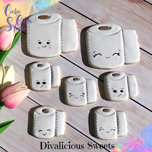 Toilet Paper Cookie Cutter