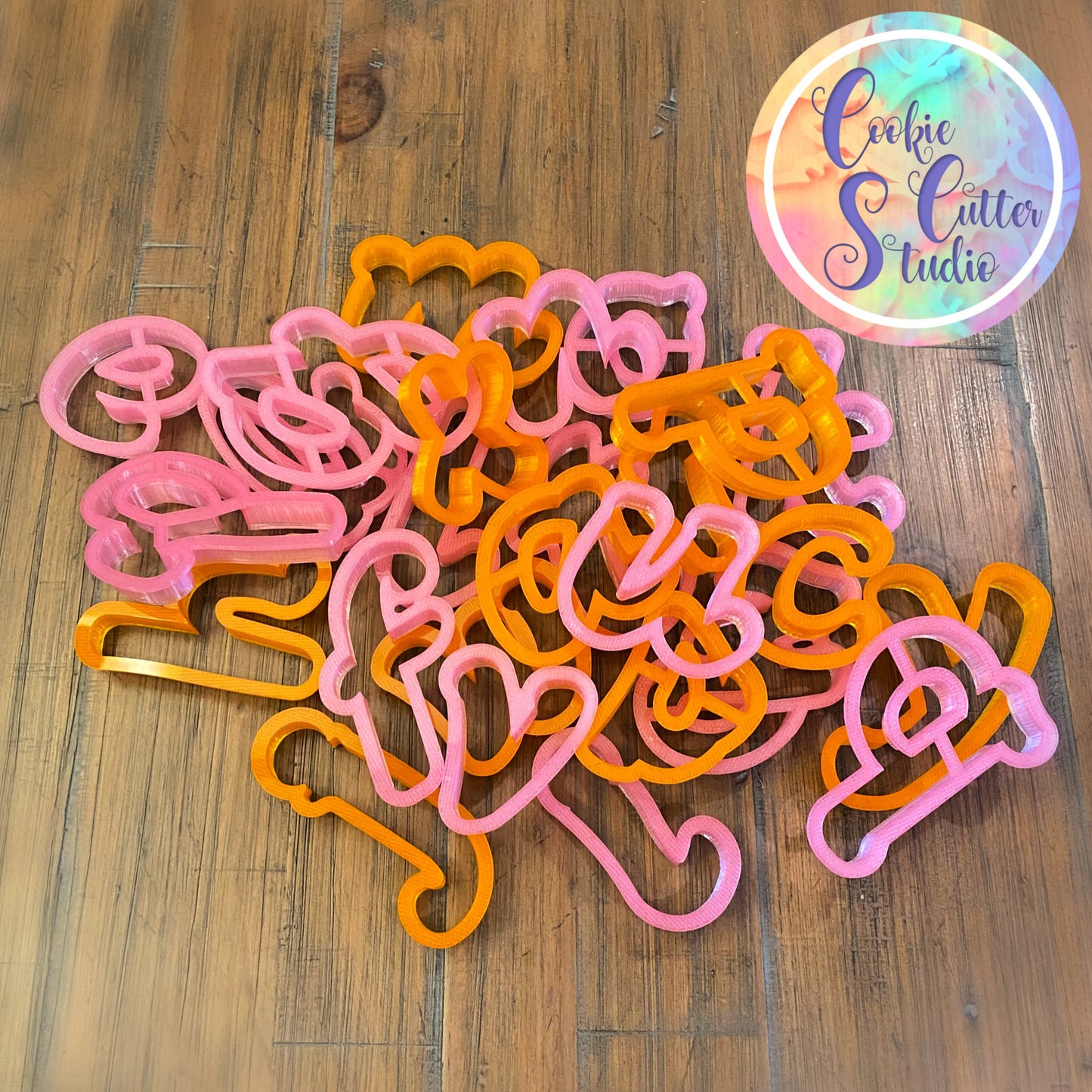 Alphabet Cookie Cutter Set, Lowercase Letters