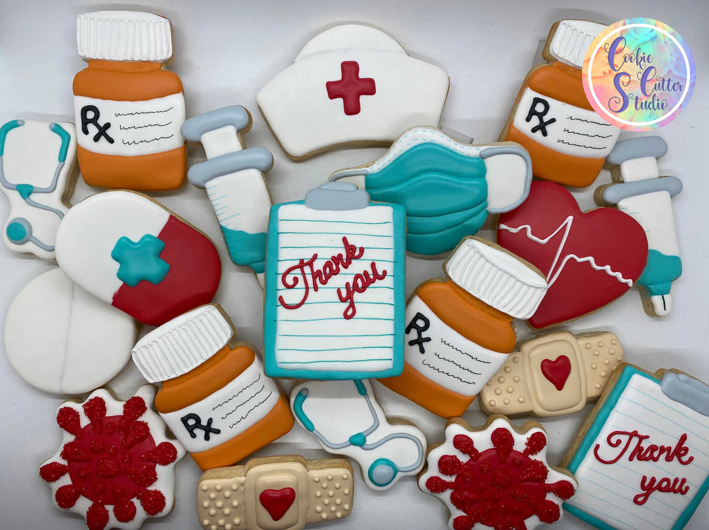 Pill Bottle Cookie Cutter Set, Prescription Bottle Cookie Cutter, Medical Cookie Cutter