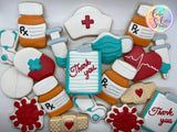 Nurse Hat Cookie Cutter, Medical  Cookie Cutter