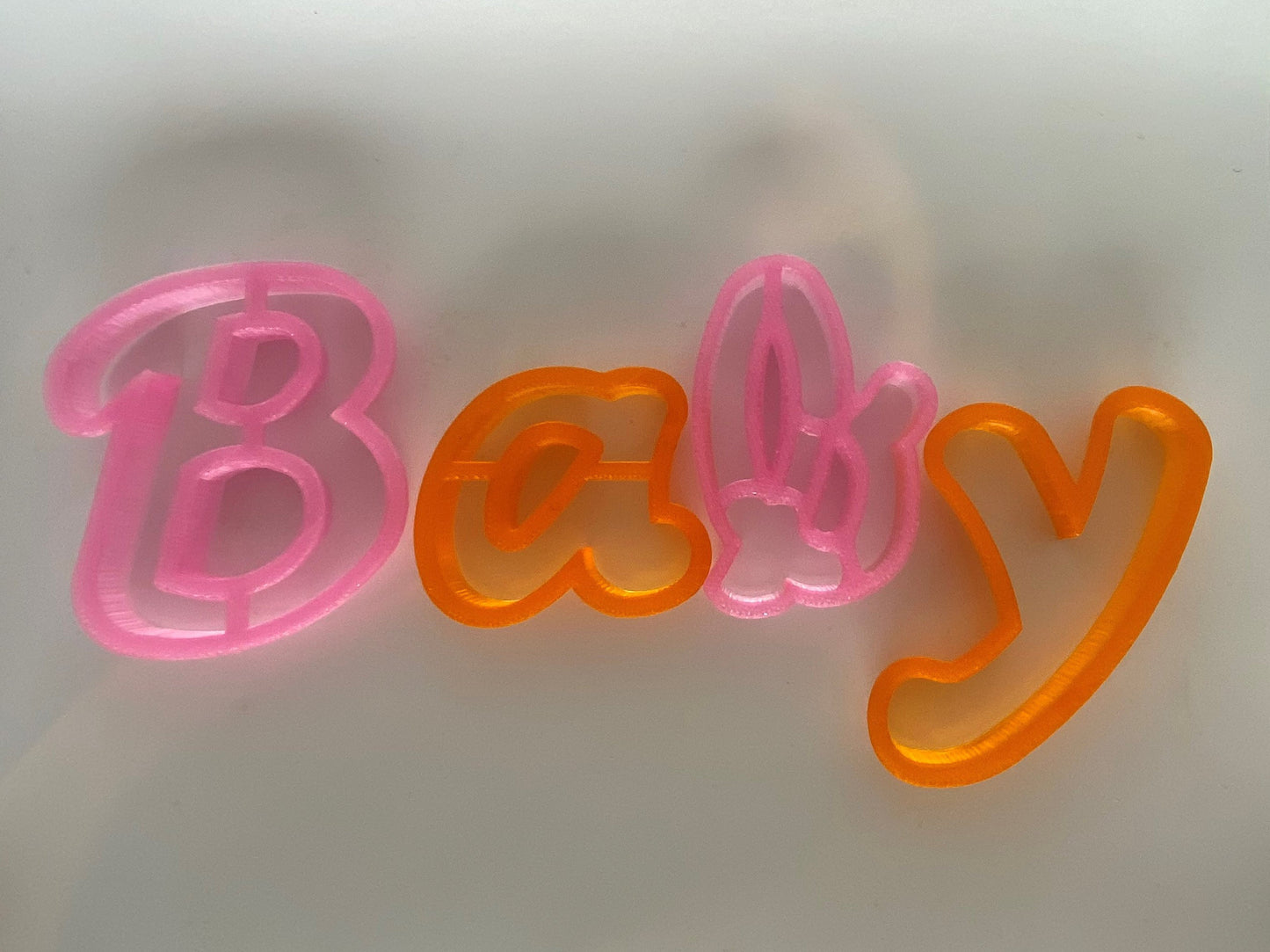 Alphabet Cookie Cutters, Letter Cookie Cutters