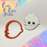 Ghost Cookie Cutter, Halloween Cookie Cutter