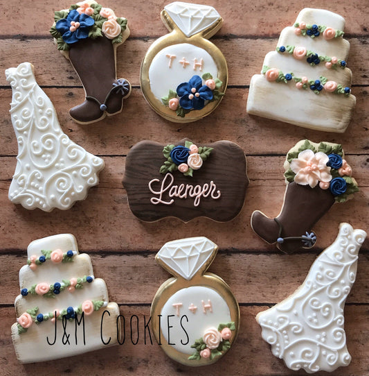 Wedding Cookie Cutter Set