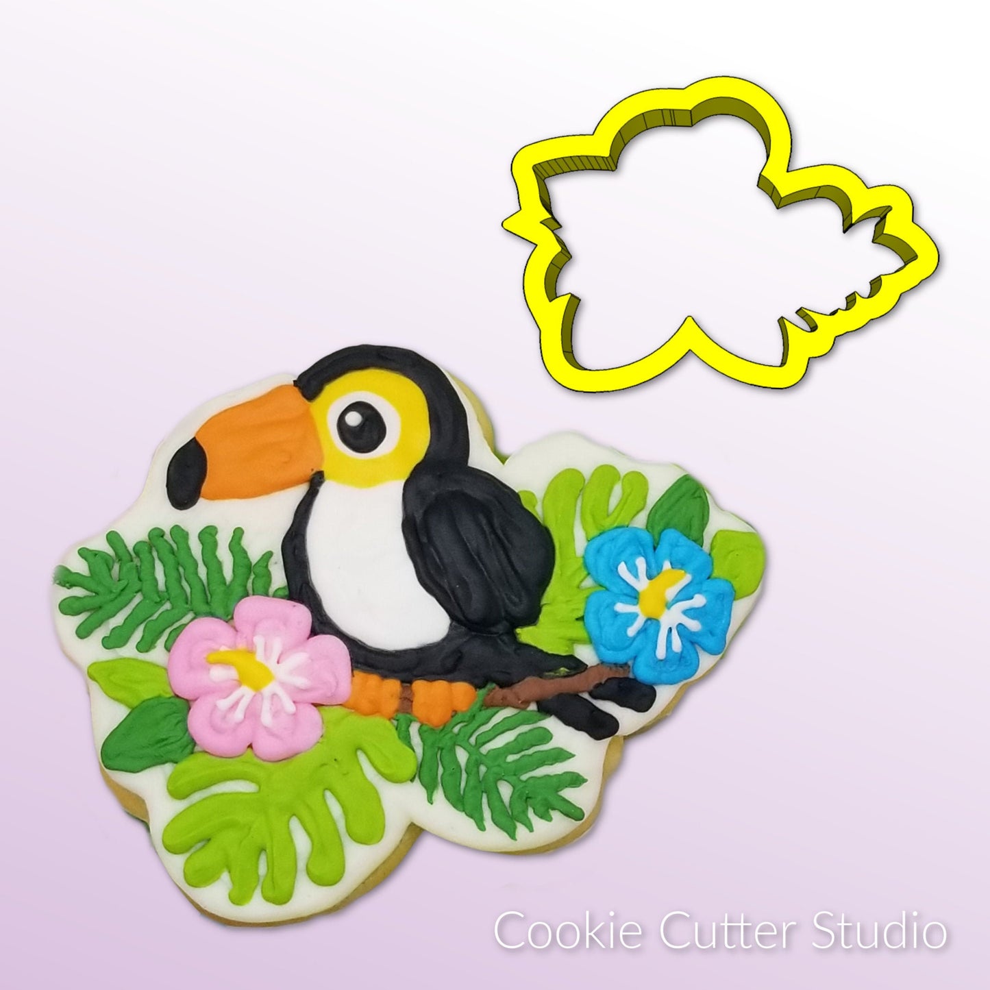 Toucan Cookie Cutter, Tropical Cookie Cutter